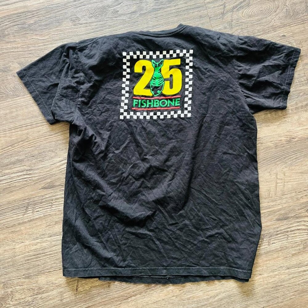 Fishbone 25 Year Anniversary Celebration Shirt Size Large - Picture 2 of 2